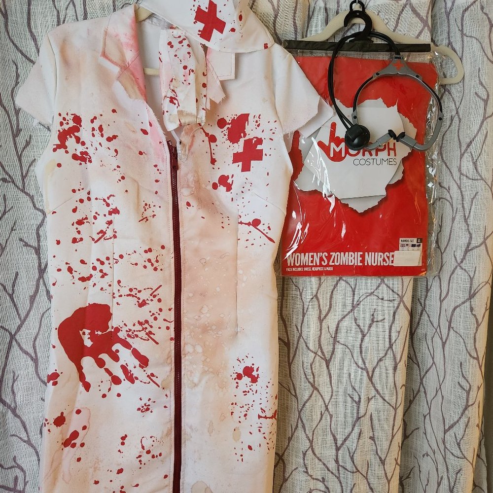 Zombie nurse costume
